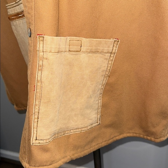 Duluth Trading Company Fleece Lined Work Shacket SZ 2XL - Picture 3 of 8